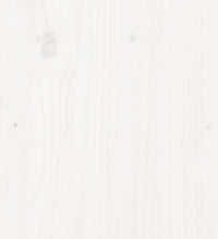 Etagenbett Weiß 80x200 cm Massivholz Kiefer