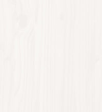 Etagenbett Weiß 75x190 cm Massivholz Kiefer