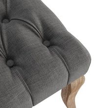 Esszimmerstühle 4 Stk. Grau Leinen-Optik Stoff