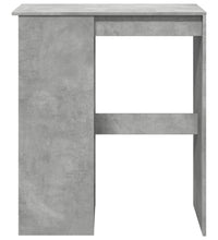 Bartisch mit Regal Betongrau 90x47,5x103,5 cm Holzwerkstoff