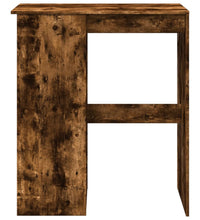 Bartisch mit Regal Räuchereiche 90x47,5x103,5 cm Holzwerkstoff