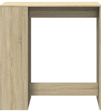 Bartisch mit Regal Sonoma-Eiche 101x40x103,5 cm Holzwerkstoff