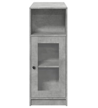 Bartisch mit Regal Betongrau 101x40x103,5 cm Holzwerkstoff
