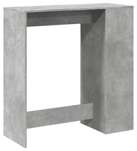 Bartisch mit Regal Betongrau 101x40x103,5 cm Holzwerkstoff