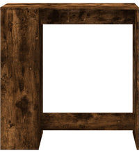 Bartisch mit Regal Räuchereiche 101x40x103,5 cm Holzwerkstoff