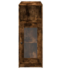 Bartisch mit Regal Räuchereiche 101x40x103,5 cm Holzwerkstoff