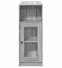Bartisch mit Regal Grau Sonoma 101x40x103,5 cm Holzwerkstoff