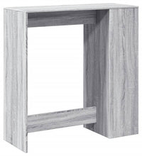 Bartisch mit Regal Grau Sonoma 101x40x103,5 cm Holzwerkstoff