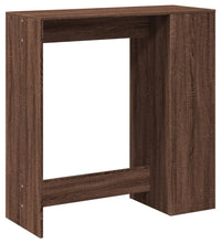 Bartisch mit Regal Braun Eiche 101x40x103,5 cm Holzwerkstoff