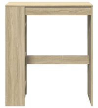 Bartisch mit Regal Sonoma-Eiche 90x40x103,5 cm Holzwerkstoff