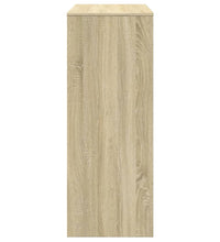 Bartisch mit Regal Sonoma-Eiche 90x40x103,5 cm Holzwerkstoff