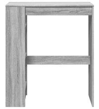 Bartisch mit Regal Grau Sonoma 90x40x103,5 cm Holzwerkstoff