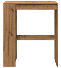 Bartisch mit Regal Artisan-Eiche 90x40x103,5 cm Holzwerkstoff