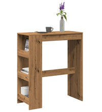 Bartisch mit Regal Artisan-Eiche 90x40x103,5 cm Holzwerkstoff