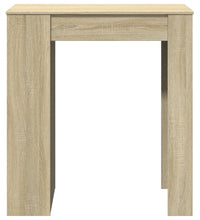 Bartisch mit Regal Sonoma-Eiche 95x47x103,5 cm Holzwerkstoff
