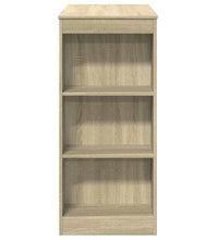 Bartisch mit Regal Sonoma-Eiche 95x47x103,5 cm Holzwerkstoff