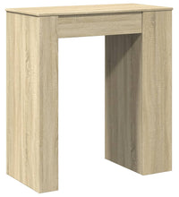 Bartisch mit Regal Sonoma-Eiche 95x47x103,5 cm Holzwerkstoff