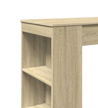 Bartisch mit Regal Sonoma-Eiche 95x47x103,5 cm Holzwerkstoff