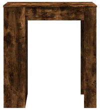 Bartisch mit Regal Räuchereiche 95x47x103,5 cm Holzwerkstoff