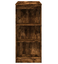 Bartisch mit Regal Räuchereiche 95x47x103,5 cm Holzwerkstoff
