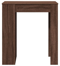 Bartisch mit Regal Braun Eiche 95x47x103,5 cm Holzwerkstoff