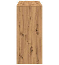 Bartisch mit Regal Artisan-Eiche 124x46x103,5 cm Holzwerkstoff