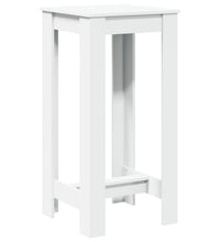 Bartisch Weiß 51x50x103,5 cm Holzwerkstoff