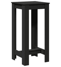 Bartisch Schwarz 51x50x103,5 cm Holzwerkstoff