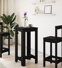 Bartisch Schwarz 51x50x103,5 cm Holzwerkstoff