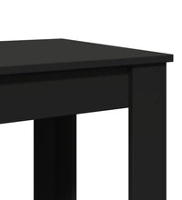 Bartisch Schwarz 51x50x103,5 cm Holzwerkstoff