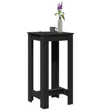 Bartisch Schwarz 51x50x103,5 cm Holzwerkstoff