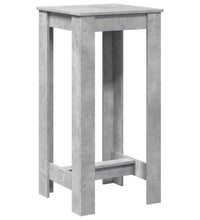 Bartisch Betongrau 51x50x103,5 cm Holzwerkstoff