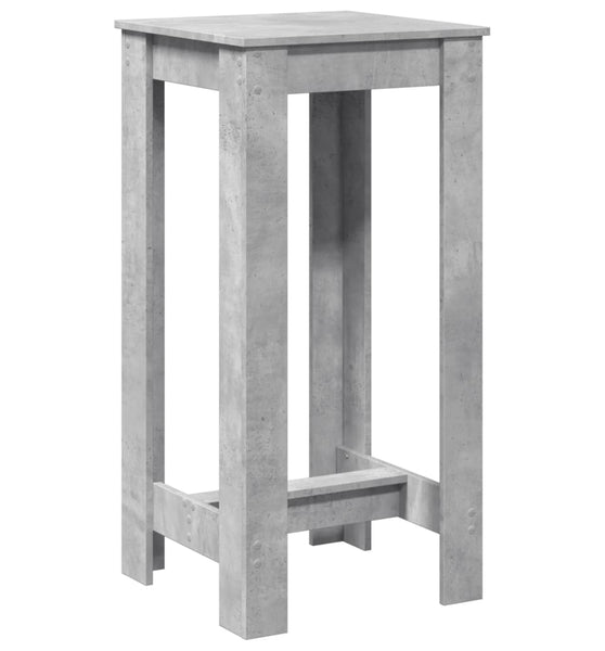 Bartisch Betongrau 51x50x103,5 cm Holzwerkstoff