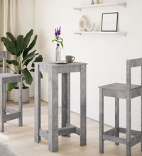 Bartisch Betongrau 51x50x103,5 cm Holzwerkstoff
