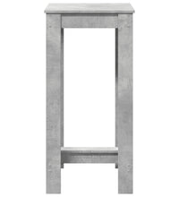 Bartisch Betongrau 51x50x103,5 cm Holzwerkstoff