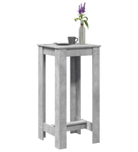 Bartisch Betongrau 51x50x103,5 cm Holzwerkstoff