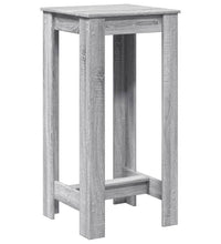 Bartisch Grau Sonoma 51x50x103,5 cm Holzwerkstoff