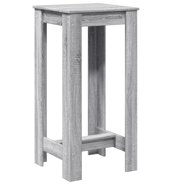 Bartisch Grau Sonoma 51x50x103,5 cm Holzwerkstoff