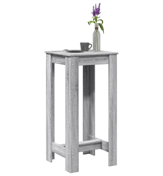 Bartisch Grau Sonoma 51x50x103,5 cm Holzwerkstoff