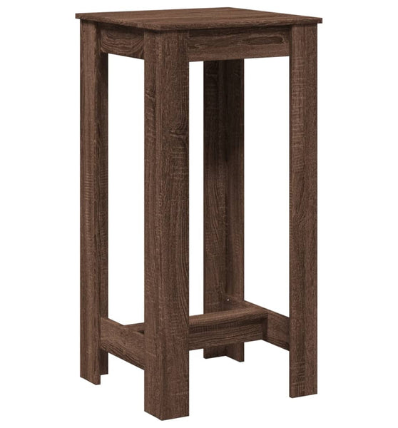 Bartisch Braun Eichen-Optik 51x50x103,5 cm Holzwerkstoff
