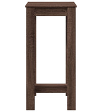 Bartisch Braun Eichen-Optik 51x50x103,5 cm Holzwerkstoff