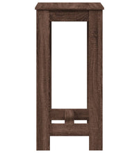 Bartisch Braun Eichen-Optik 51x50x103,5 cm Holzwerkstoff