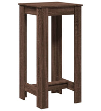 Bartisch Braun Eichen-Optik 51x50x103,5 cm Holzwerkstoff