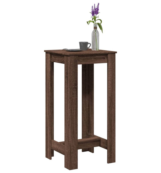 Bartisch Braun Eichen-Optik 51x50x103,5 cm Holzwerkstoff