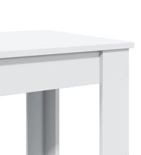 Bartisch Weiß 102x50x103,5 cm Holzwerkstoff