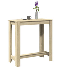 Bartisch Sonoma-Eiche 102x50x103,5 cm Holzwerkstoff