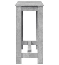 Bartisch Betongrau 102x50x103,5 cm Holzwerkstoff
