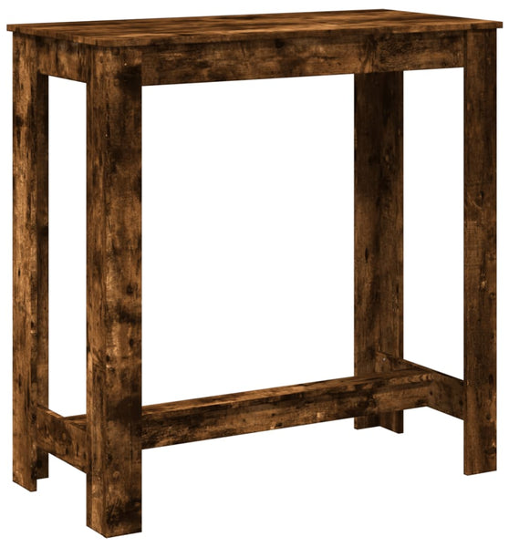 Bartisch Räuchereiche 102x50x103,5 cm Holzwerkstoff
