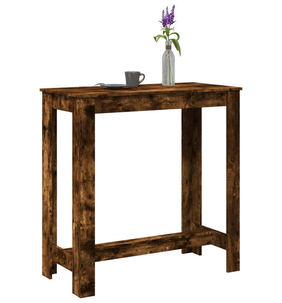 Bartisch Räuchereiche 102x50x103,5 cm Holzwerkstoff