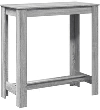 Bartisch Grau Sonoma 102x50x103,5 cm Holzwerkstoff